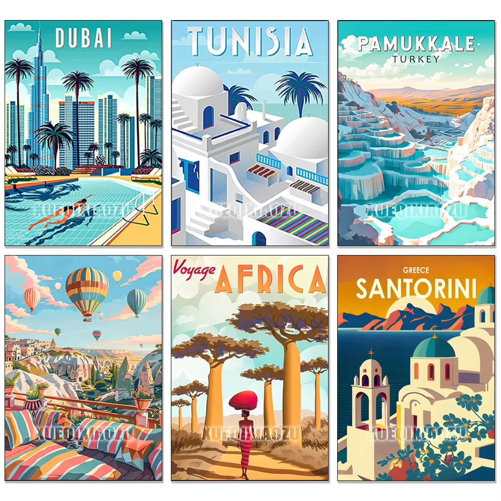 City Landscape Diamond Paintin - مراجعة Home Decor Dubai وسعره