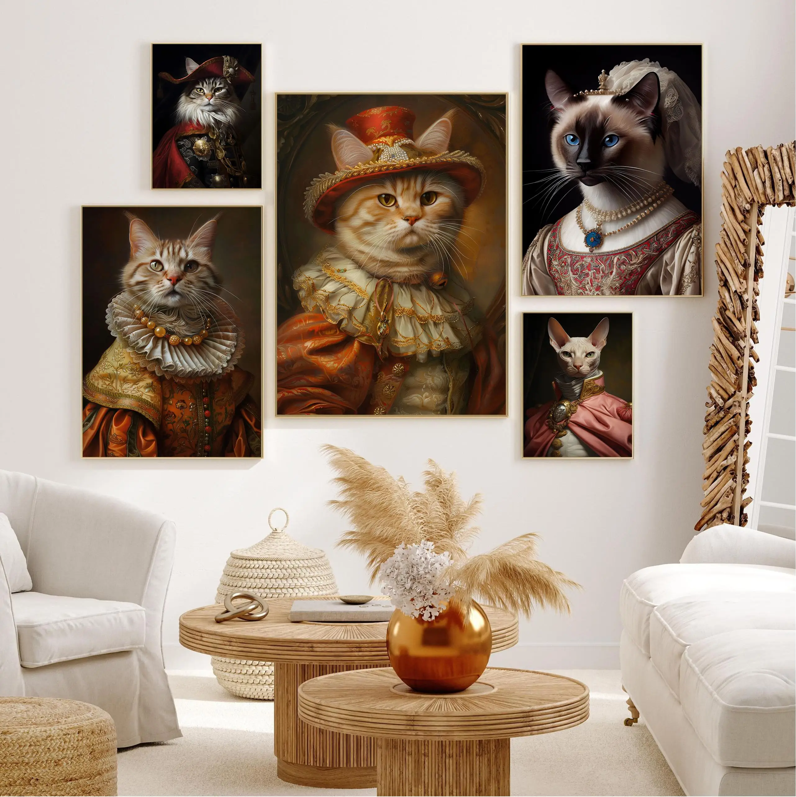 Interesting Animal Victorian A - مراجعة Watercolor Poster Print وسعره