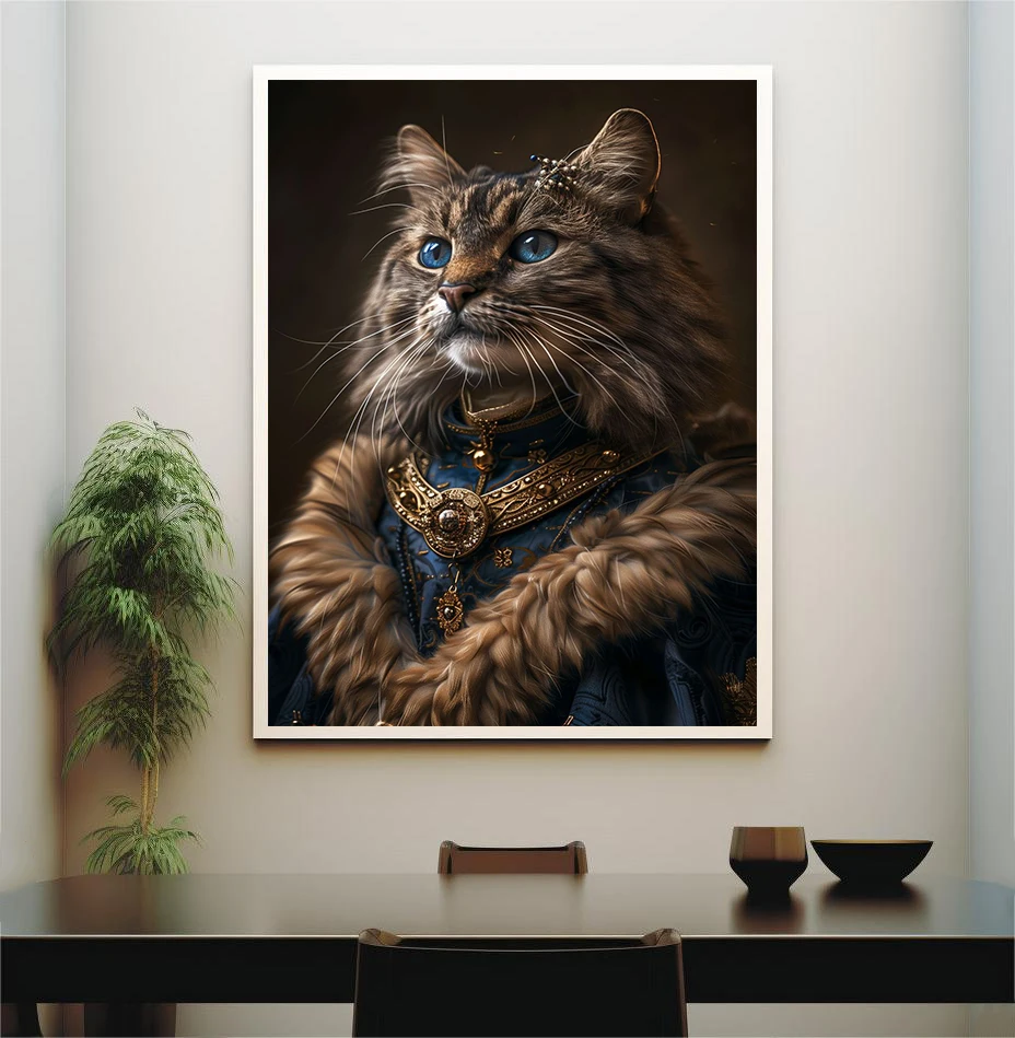 Interesting Animal Victorian A - مراجعة Watercolor Poster Print وسعره