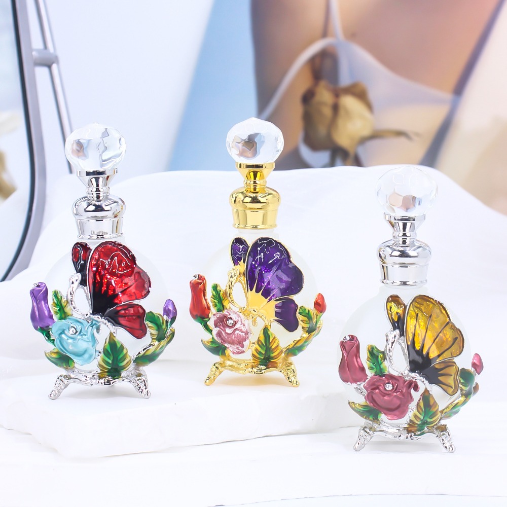 Metal 25ml Bottle Vintage Empt - مراجعة Home Decor Dubai وسعره