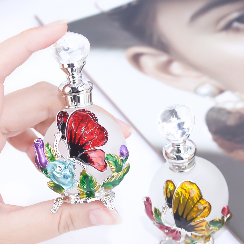 Metal 25ml Bottle Vintage Empt - مراجعة Home Decor Dubai وسعره