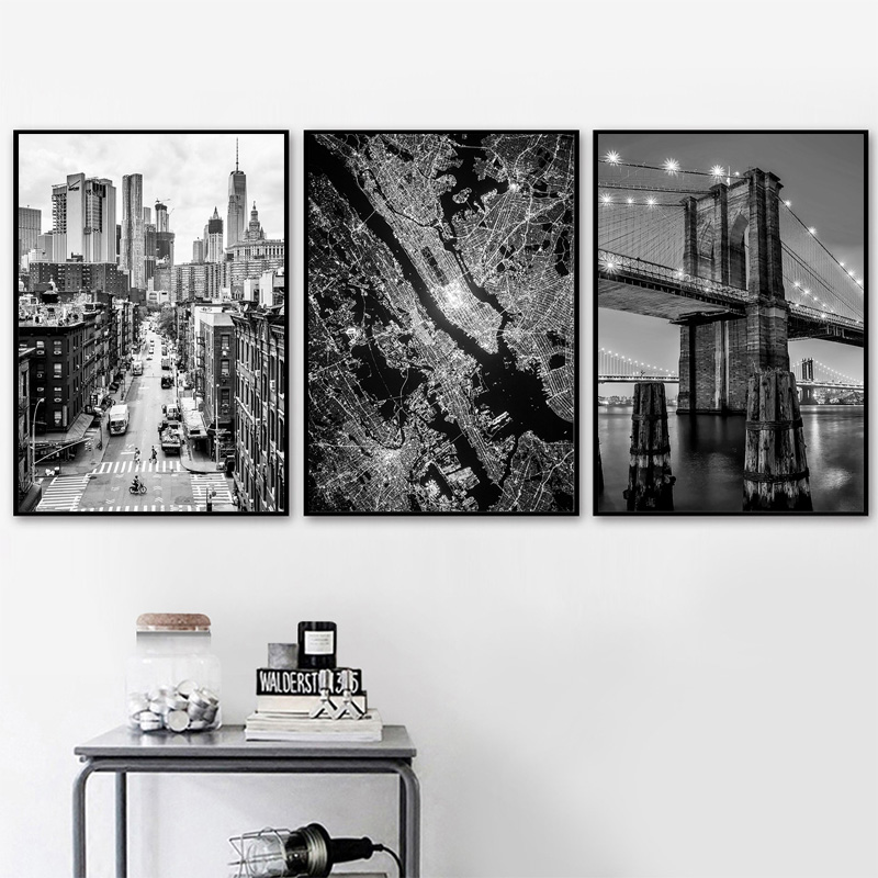 New York City Canvas Painting  - مراجعة Home Decor New York وسعره