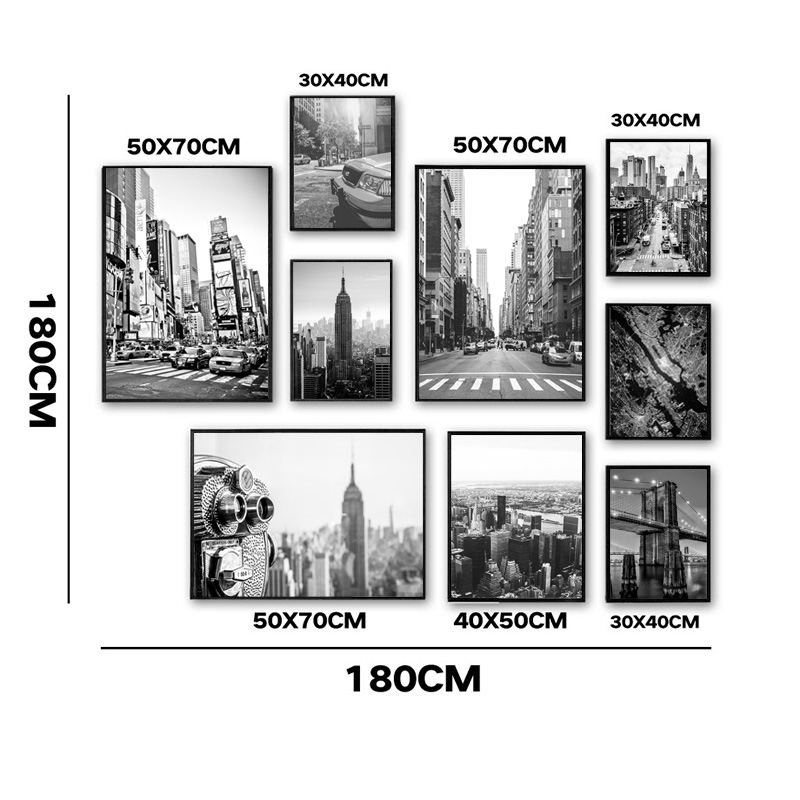 New York City Canvas Painting  - مراجعة Home Decor New York وسعره