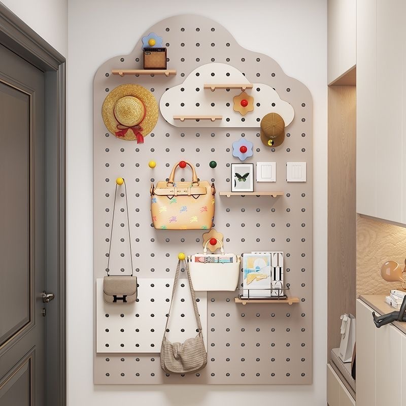 Wooden Cavities Board Wall She - مراجعة Home Decor Organizer وسعره