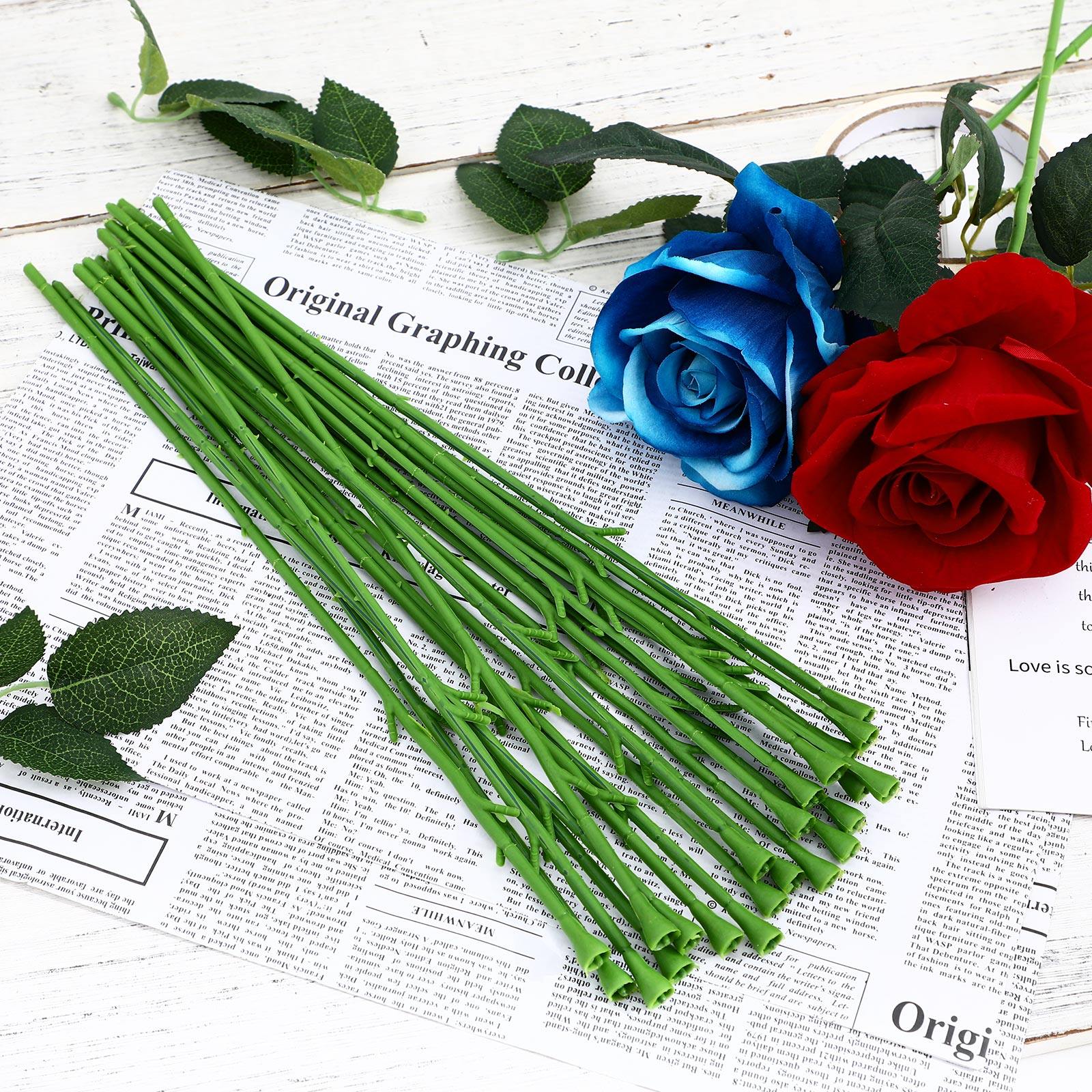 100Pcs Simulation Flower Stem  - مراجعة Home Decor Simulator وسعره