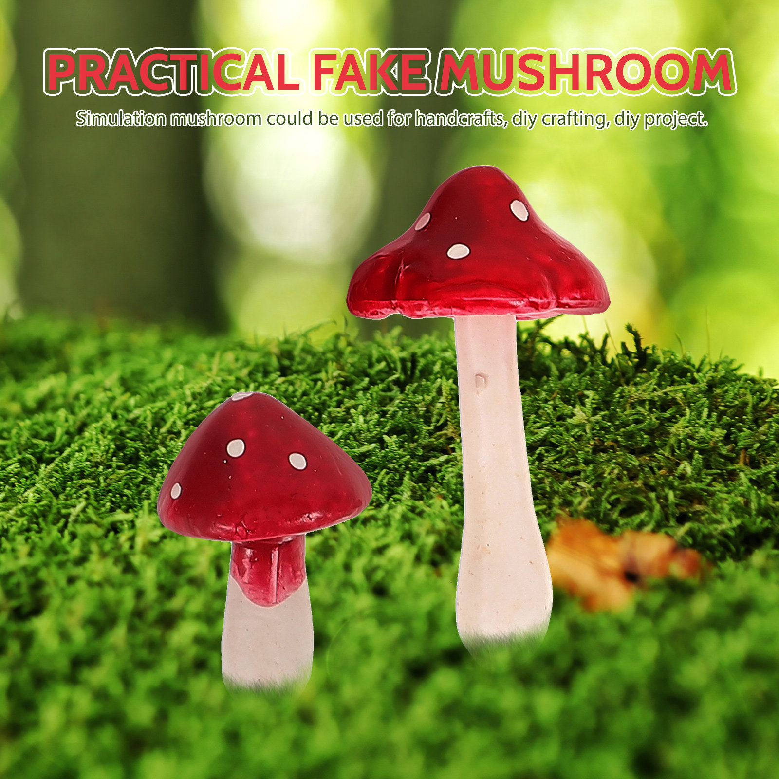 33Pcs Mini Artificial Mushroom - مراجعة Home Decor Simulator وسعره